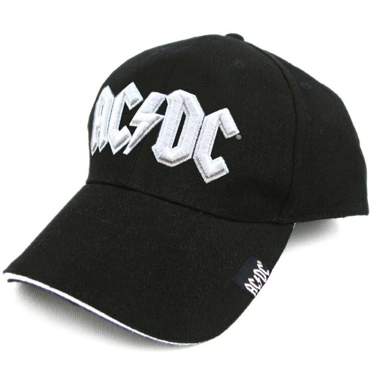 Hattu AC/DC White - Logo