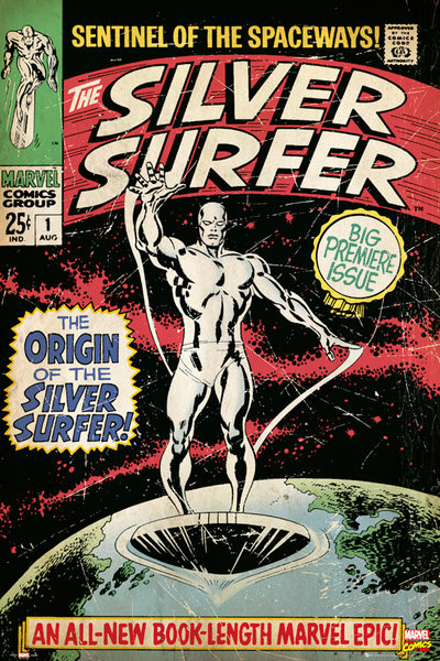 Poster MARVEL - silver surfer