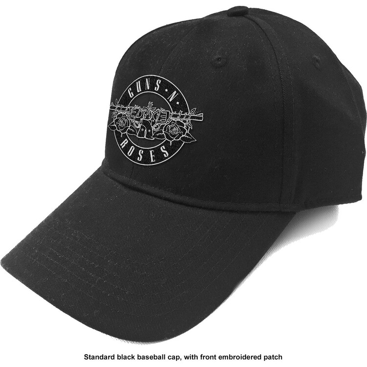 Hattu Gund N‘ Roses - White Circle Logo