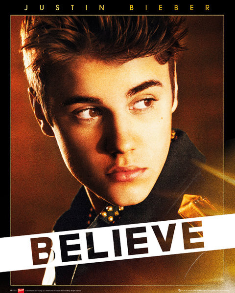 Poster Justin Bieber - believe