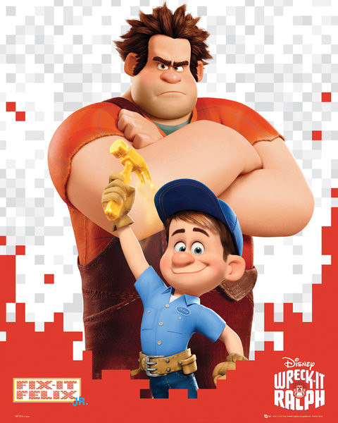 Poster WRECK IT RALPH - wreck it