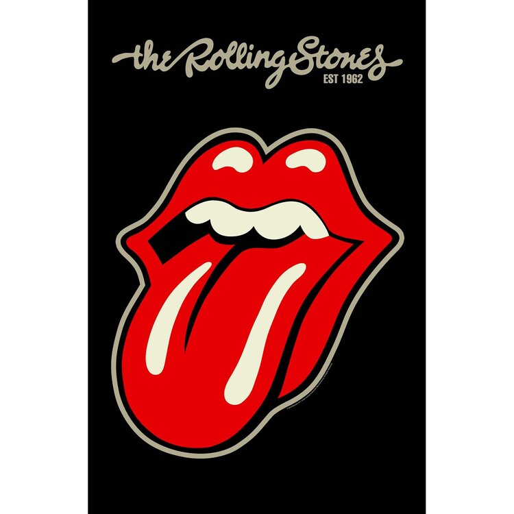 Textile Poster Rolling Stones - Tongue
