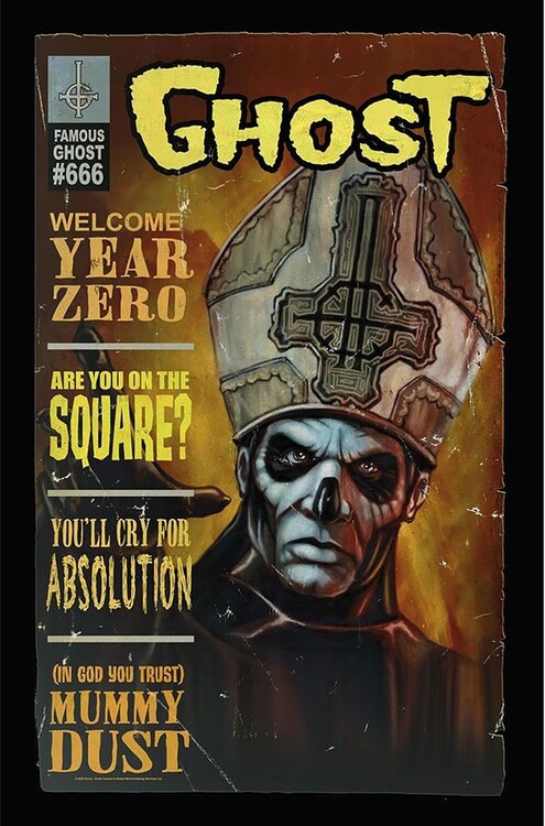 Textile Poster Ghost - Magazine