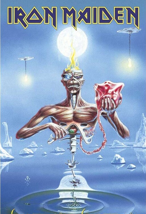 Textile Poster Iron Maiden - Seventh Son