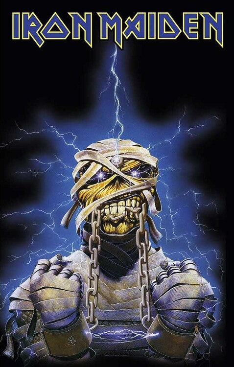 Pôster têxtil Iron Maiden - Powerslave Eddie