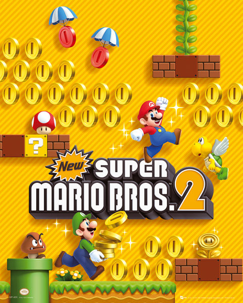 Плакат Nintendo - mario bros 2