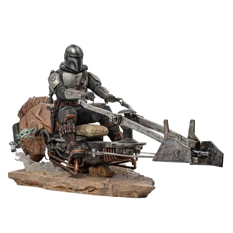 Φιγούρα Star Wars: The Mandalorian - Speedbike - Deluxe