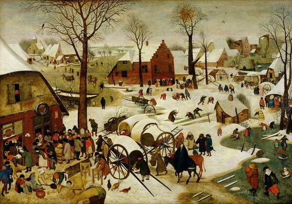 Плакат The Census at Bethlehem