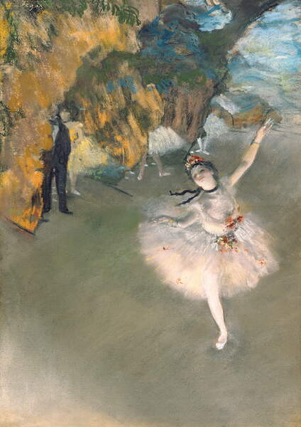 Плакат The Star, or Dancer on the stage, c.1876-77