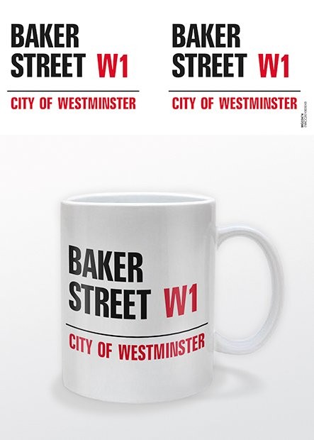 Skodelica Londýn - Baker Street