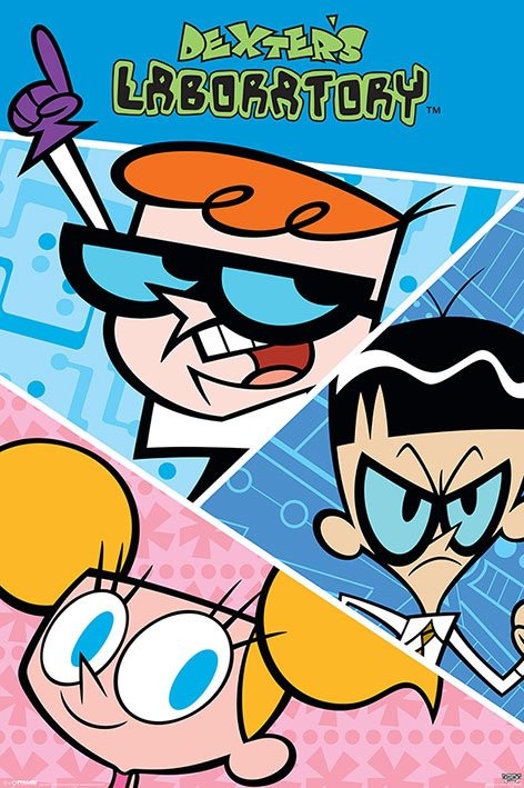 Плакат DEXTERS LABORATORY - characters