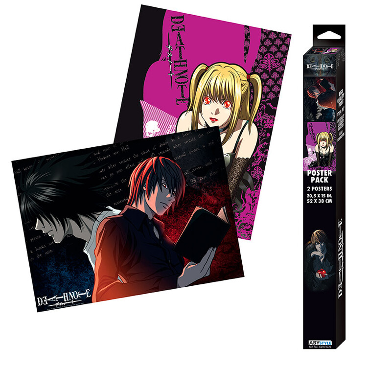 Gift set Death Note - L vs Light & Misa