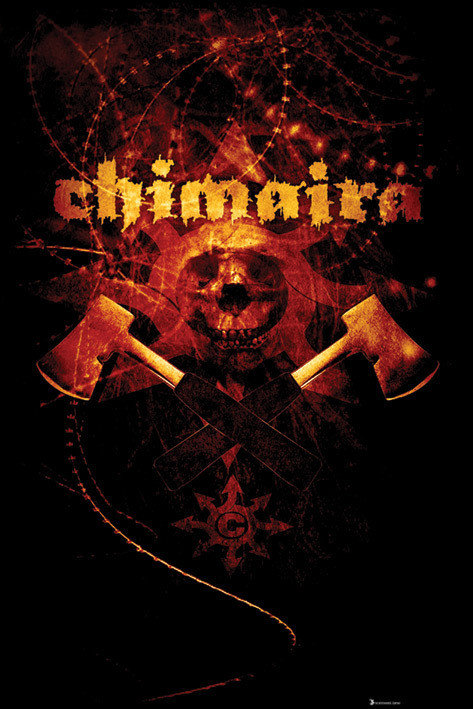 Плакат Chimaira - axe
