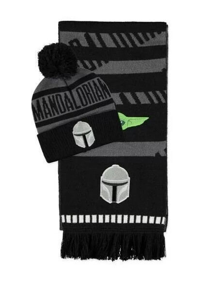 Одяг Halsduk & Mössa Star Wars - The Mandalorian Black