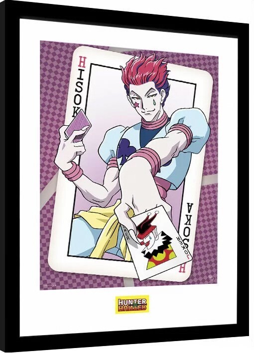 Κορνιζαρισμένη αφίσα Hunter x Hunter - Hisoka