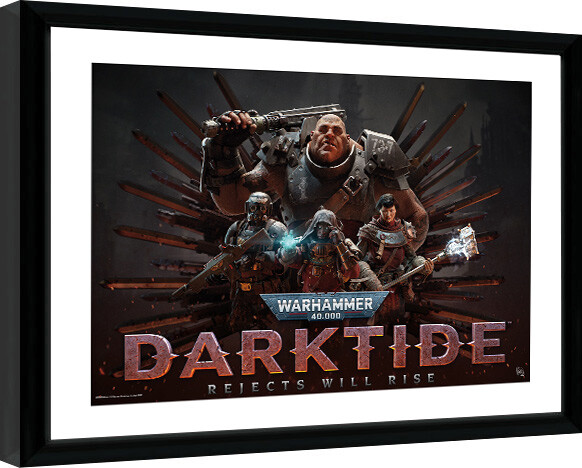 Framed Poster Warhammer 40K - Darktide