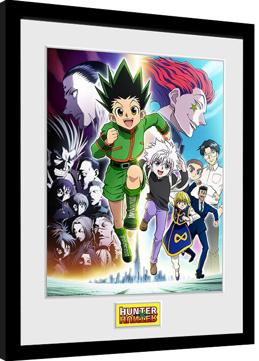 Κορνιζαρισμένη αφίσα Hunter x Hunter - Key Art Running