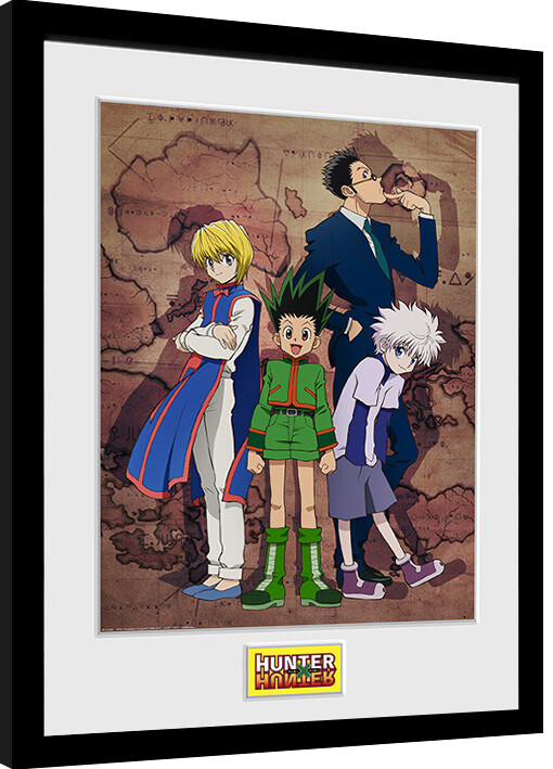 Poster emoldurado Hunter x Hunter - Key Art Mao