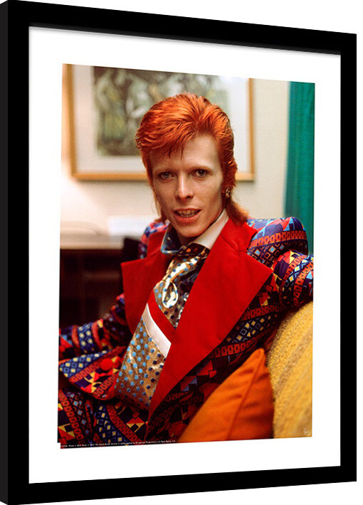Uokvirjen plakat David Bowie - Mick Rock