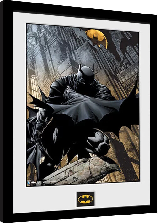 Uokvirjen plakat Batman Comic - Stalker