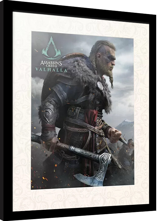 Framed Poster Assassins Creed: Valhalla