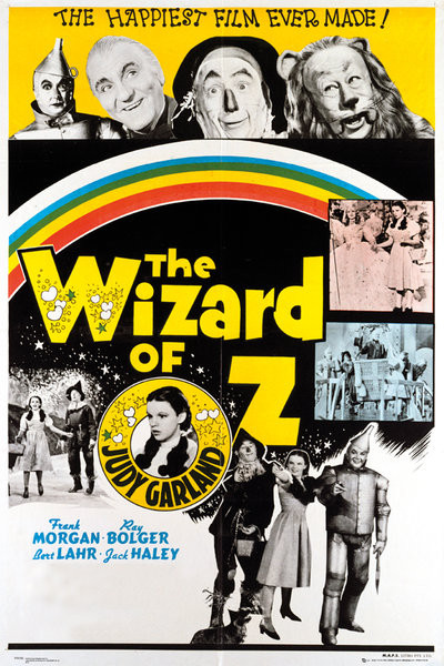 Плакат WIZARD OF OZ - rainbow