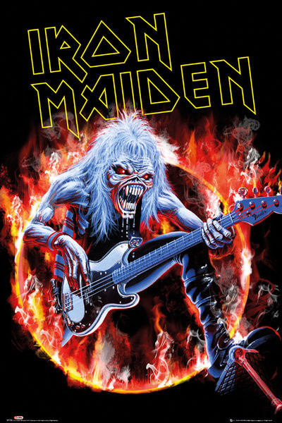 Αφίσα Iron Maiden - fear live