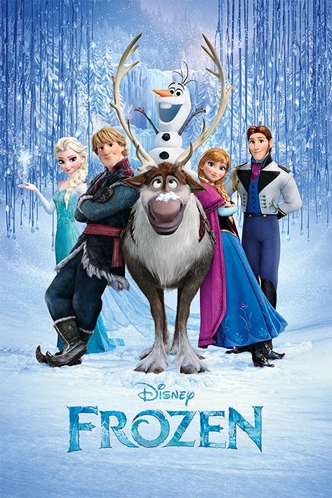 Poster Frozen - cast