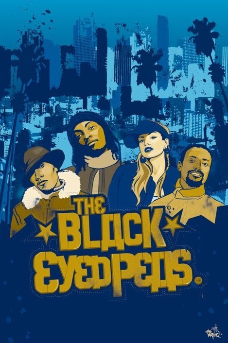 Αφίσα Black Eyed Peas - illlustration