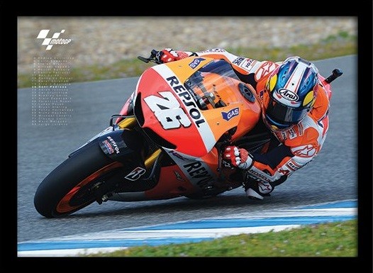 Κορνιζαρισμένη αφίσα MOTO GP - Pedrosa