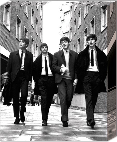 Εκτύπωση καμβά Beatles - In London