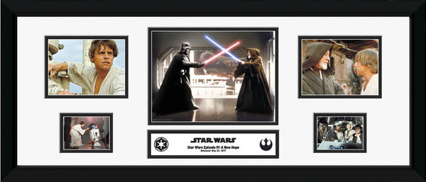 Kehystetty juliste Star Wars - new hope