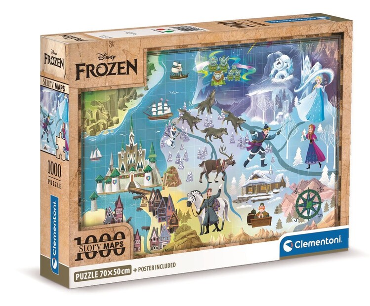 Πъзели Disney Maps - Frozen