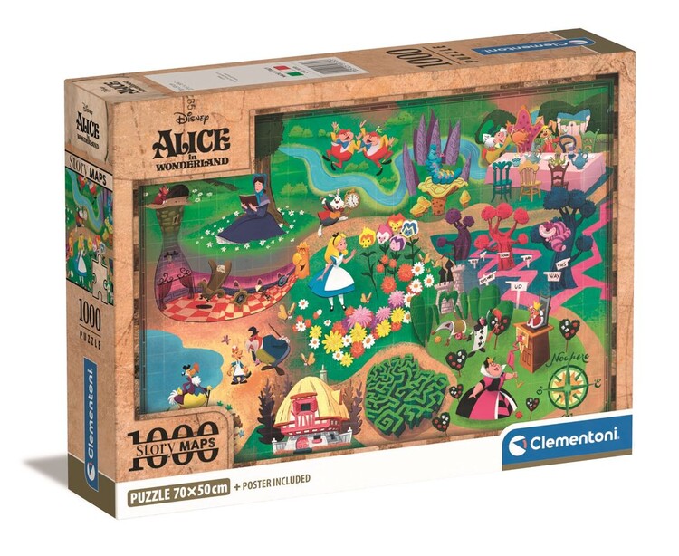 Πъзели Disney Maps - Alice