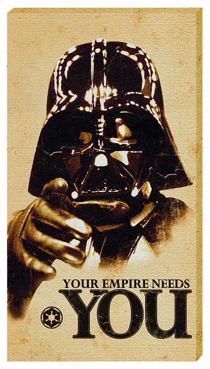 Принти на полотні Star Wars - Your empire needs YOU