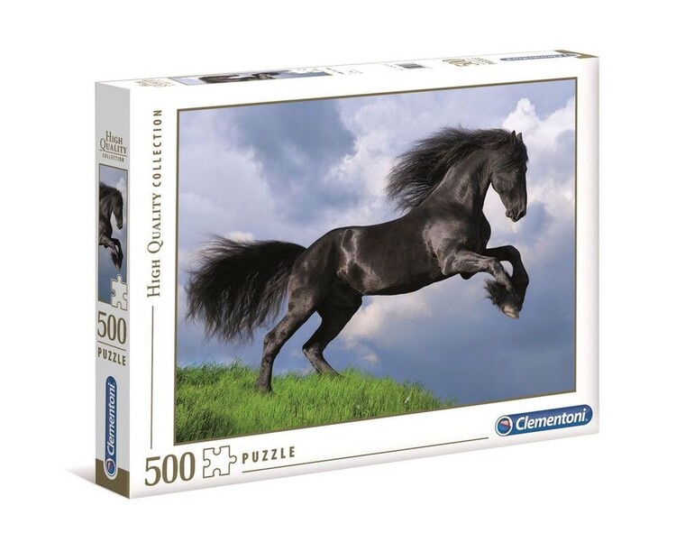 Puzzle Black Horse
