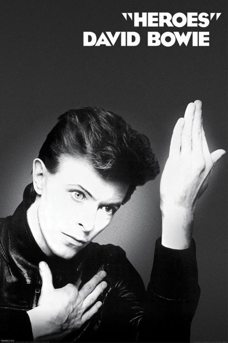 Плакат David Bowie - Heroes