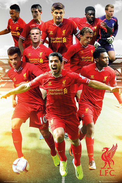 Poster Liverpool - players