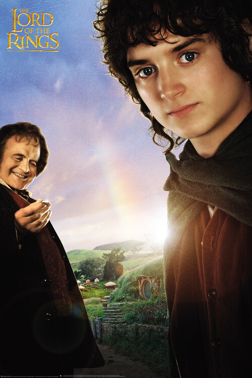 Плакат Lord of the Rings - Frodo & Bilbo