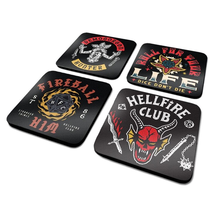 Coaster Stranger Things: Season 4 - Hellfire Club