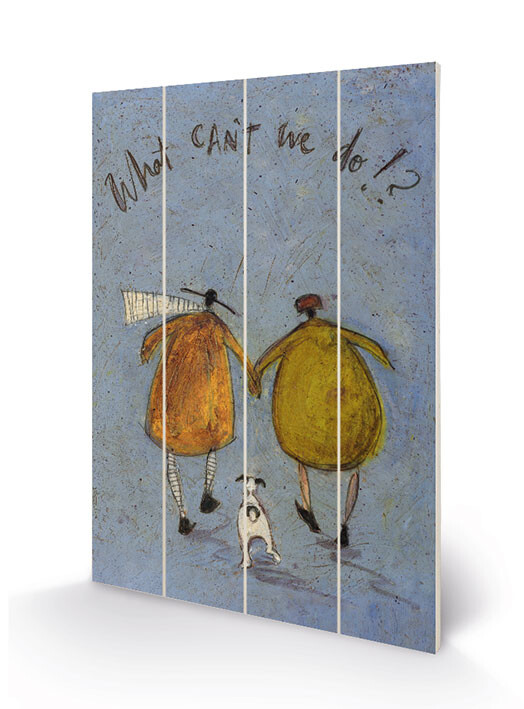 Ξύλινη τέχνη Sam Toft - What Can't We Do!?