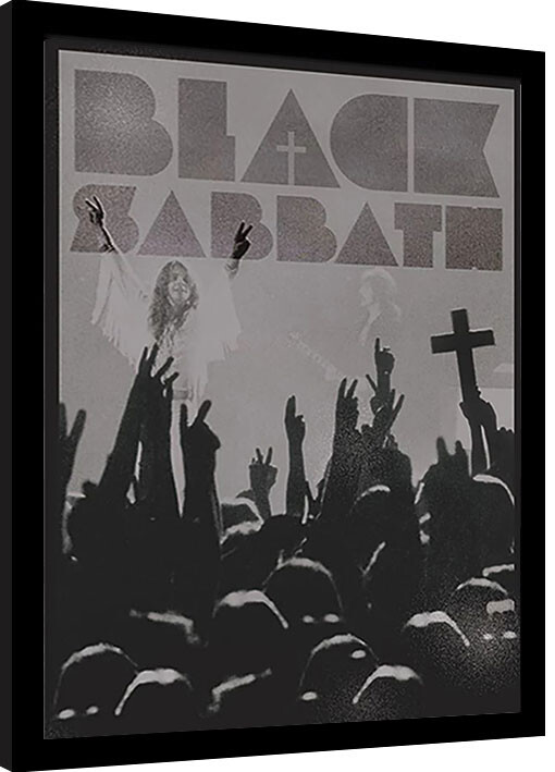 Uokvirjen plakat Black Sabbath