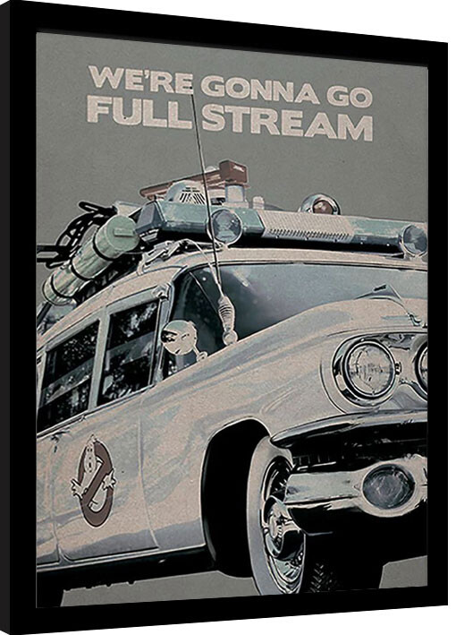 Poster emoldurado Ghostbusters - Ectomobile