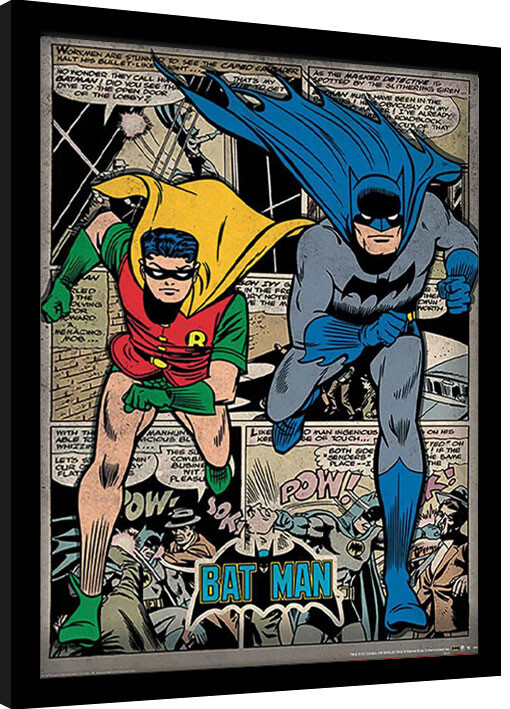 Рамкиран плакат Batman - Comic Montage
