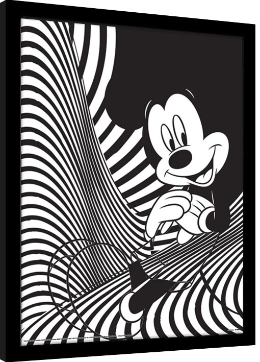 Κορνιζαρισμένη αφίσα Mickey Mouse - Linear