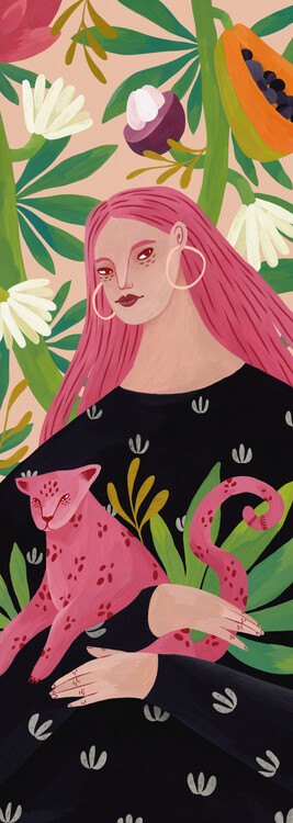 Плакат Tropical Lady