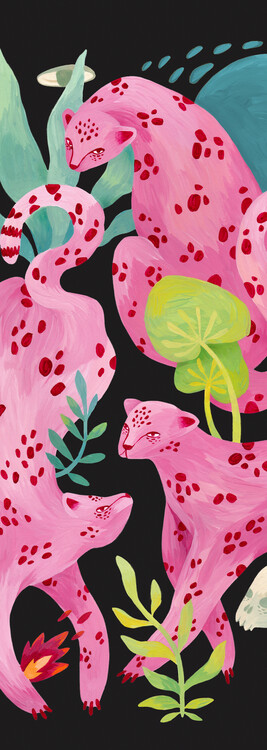 Αφίσα Pink Leopards