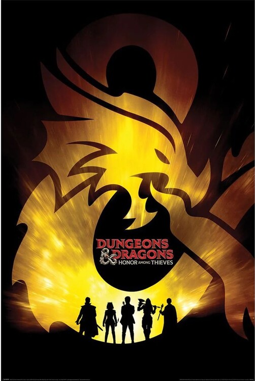 Плакат Dungeons & Dragons Movie - Ampersand Radiance
