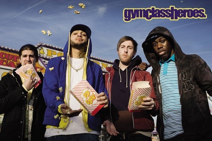 Плакат Gym Class heroes - popcorn