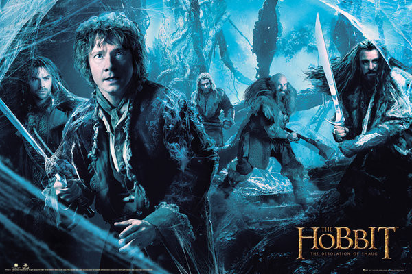 Плакат HOBBIT: SMAUGS ÖDEMARK - mirkwood